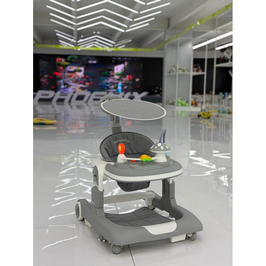 Grey Mushroom Baby Walker 5176